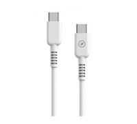 Cable usb 2.0 tipo-c muvit for change mcusc0008/ usb tipo-c macho - usb tipo-c/ hasta 60w/ 1.2m/ blanco