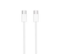 Nanocable Cable USB-C 2.0 60W 3A M/M 1 m Blanco