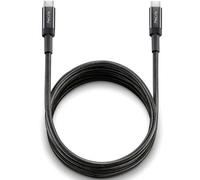 Cable USB-C NGS Knot 65W - 2m Macho a Macho en Negro