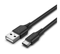 Cable USB 2.0 Tipo-C Vention CTHBI/ USB Tipo-C Macho - USB Macho/ 480Mbps/ 3m/ Negro