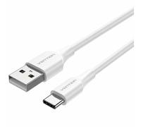 Cable USB 2.0 Tipo-C Vention CTHWH/ USB Tipo-C Macho - USB Macho/ 480Mbps/ 2m/ Blanco