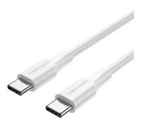 Cable USB 2.0 Tipo-C 3A Vention TRCWF/ USB Tipo-C Macho - USB Tipo-C Macho/ Hasta 60W/ 480Mbps/ 1m/