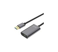 UNITEK - Cable USB 3.0 Active Extension, 5m, ALU, y-3004