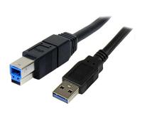 Cable USB 3.0 A - USB 3.0-B Negro (3 mts) - STARTECH