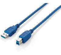 cable usb 3.0 equip tipo a macho - b macho 128291