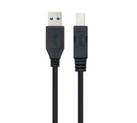 Nanocable USB 3.0 A-M a B-M 2.0m Negro