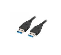 Cable Usb 3.0 Lanberg 0.5M/ Macho-Macho/ Negro
