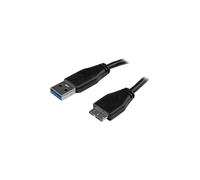Cable USB 3.0 slim A a Micro B - STARTECH - 15 cm - Doble blindaje - Velocidad de datos 5 Gbps