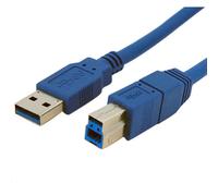 Cable USB 3.0 Tipo A a B de 3 Metros - Alta Velocidad hasta 5 Gbps