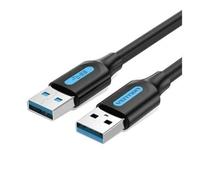 Cable USB 3.0 Vention CONBF/ USB Macho - USB Macho/ 5Gbps/ 1m/ Negro