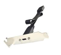 Cable USB 3.1 de panel frontal USB 3.1, adaptador tipo C a tipo C (con tornillos), conector USB C multilongitud