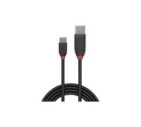 Cable USB 3.1 Tipo A A C 0.5M Línea Negra 3A