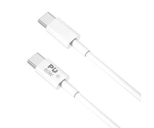 Cable USB 3.1 tipo C de 60 W compatible con Xiaomi 17 17T 15 15T 15C 14 14T 14c 13 13T 13c 12T A3 A4 A5 Redmi Note Pro + Ultra Poco C85 C75 C65 X8 X6 Fast Charging USB-C PC PC Cable de carga Blanco