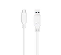 Cable USB 3.1 Tipo-C Nanocable 10.01.4000-W/ USB Tipo-C Macho - USB Macho/ 50cm/ Blanco