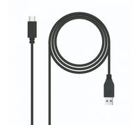 Nanocable Cable USB 3.1 Gen2 10.01.4001-L150 10 Gbps 3 A USB-C a USB-A 1,5 m Negro