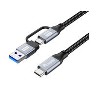 CABLE USB-C A USB-C 3M EQUIP USB 3.2 GEN 2x2 100W 20V 5A 20GBPS 4K60H E-MARK ADAPT. USB-A