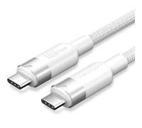 Cable USB 3.2 Tipo-C 5A Vention TRGWD/ USB Tipo-C Macho - USB Tipo-C Macho/ Hasta 100W/ 10Gbps/ 50cm