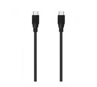Cable USB 3.2 Tipo-C Aisens A107-0703 20GBPS 5A 100W/ USB Tipo-C Macho - USB Tipo-C Macho/ 1.5m/ Negro