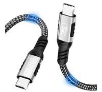Cable USB 4,Cable Thunderbolt 4,Cable USB C de 40Gbps 240W 30cm,cable de vídeo 8K@60Hz/5K@60Hz/4K@144Hz,cable USB C PD3.1 para iPhone 17 Pro Max/Plus/Pro/iPhone 16/15/Air/MacBook Pro/iPad Pro,PSSD
