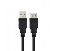 CABLE USB(A) 2.0 A USB(A) 2.0 NANOCABLE 1.8M NEGRO