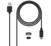 Cable USB A 2.0 Macho - USB C Macho (50cm) - Nanocable