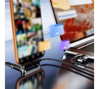 Cable USB A a C de 5 pies diseñado para compatibilidad de carga rápida de 65 W con tabletas portátiles S25 S24 y USB C (negro)