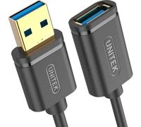 Cable USB-A a USB-A Unitek Y-C4030GBK 3 m negro