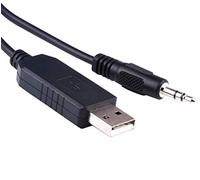 Cable USB a conector de audio de 3,5 mm de 5 V TTL UART con chipset FTDI funciona para LG HDTV LG Mazur PRM-9000, TTL-232R-5V-AJ