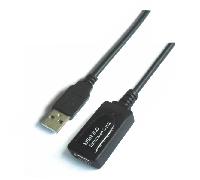 cable usb a m a usb a h 10mt aisens amplificador negro a101-0019
