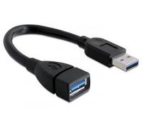 DeLOCK 82776 - Cable USB de 15 cm, Negro
