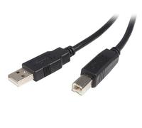 StarTech.com Cable USB de 3m para Impresora - 1x USB A Macho - 1x USB B Macho - Adaptador Negro