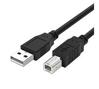 Cable USB B MIDI compatible con BOSS Katana MKII-212, Katana MKII-100, KTN-ART 2, Katana-50, KTN-Air, RV-500, RC-505, MD-500, AD-10, VE-8, ME-80, GT-1B, GT-1000 GT-100, ME-2 5, VE-1. VE-2 VE-8 pies