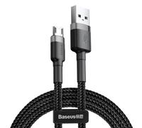 Cable USB Baseus CAMKLF-AG1 0,5 m USB A a Micro-USB B Negro