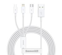 Cable USB Baseus Superior 3 en 1 1,5 m USB A a USB-C/Micro USB/Lightning
