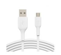 CABLE USB BELKIN BOOSTCHARGE microUSB MACHO A USB/ A MACHO 1M BLANCO