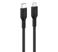Cable USB Belkin BoostCharge Pro CAB026HQ1MBK USB-C a micro-USB 1 m negro