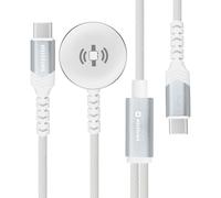 Cable USB-C 2 en 1 para Smartwatch 2.5W / USB-C Power Delivery 60W 1.2m