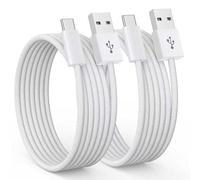Cable USB C [2Pack 1M] Carga Rapida 3.1A Cargador Tipo C Nylon Carga Rápida y Sincronización Cable USB C para iPhone 16 Pro Max Plus/15 Pro Max Plus/iPad Pro/Air, Samsung Galaxy S24/S23/S22