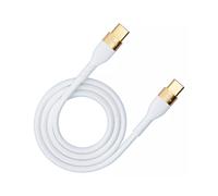 Cable USB-C 3MK Hyper Silicone 2M 100W Blanco