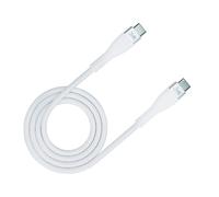Cable USB-C 3MK Hyper Silicone 2M 60W 3A Blanco