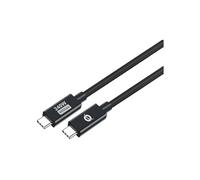 Cable USB-C 4.0 - CONCEPTRONIC - 1,20 m - 40 Gbps - 5 A - Negro