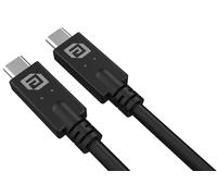 Cable USB-C 40Gbps Macho a Macho, 1m Negro - AK-CBUB67-10BK