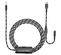 Cable USB-C a 3,5 mm Chat Link Pro para Elgato HD60 X, HD60 S+, 4K X, 4K S | 9 pies de longitud, graba juegos y chat de fiesta para transmisión, compatible con tarjeta de captura