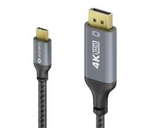 Cable USB-C a DisplayPort de Sonero - 4K60, 21,6Gbps - gris/negro - 1.00m