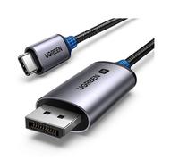 UGREEN Cable USB C a DisplayPort 1.4 8K 60Hz 30Hz 4K 240Hz 144Hz HDR VRR Thunderbolt 4 3 DP1.4 Compatible con iPhone 16 Plus Pro Max Mac mini M4/M4 Pro MacBook M4 Pro Max iPad Pro Air Galaxy S24 (2M)