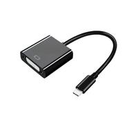Cable USB C a DVI-D Thunderbolt 3/4 a DVI adaptador USB tipo C a DVI-D macho a hembra para MacBook Pro/Air/Surface Book 2/Dell XPS/Monitor/TV/proyector
