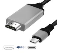 Cable USB - C A HDMI Adaptador Vídeo Universal 2m - Negro