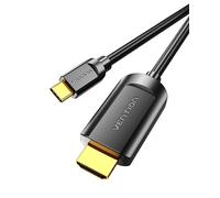 Cable USB C a HDMI de 5 pies (1,5 m), VENTION Thunderbolt 3 tipo C a HDMI adaptador 4K macho a macho compatible con TV, iPad, MacBook, Samsung S20, Huawei P30, XPS