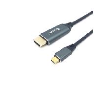 Equip Cable USB-C a HDMI macho a macho 2 m 4K/60Hz carcasa aluminio Ref. 133416