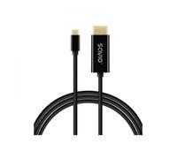 CABLE USB-C a HDMI SAVIO CL-190 1M